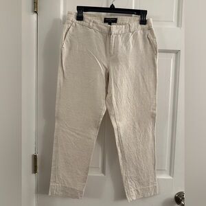 Banana Republic Light Beige Linen Pant